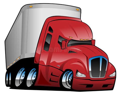 Cartoon Tractor Trailer Stock Illustrations – 1,551 Cartoon Tractor ...