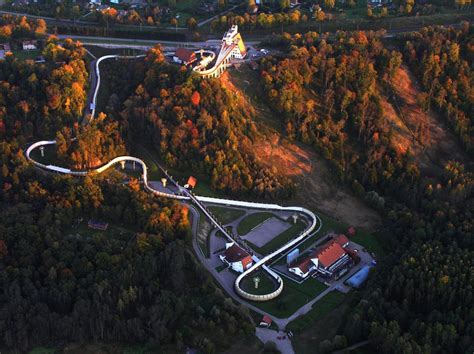 Bobsleigh and luge track in Sigulda | latvia.travel