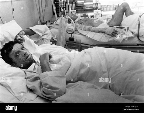 events, Iran-Iraq War 1980 - 1988, by poisen gas wounded man in a ...