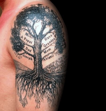 Tree Tattoos With Quotes