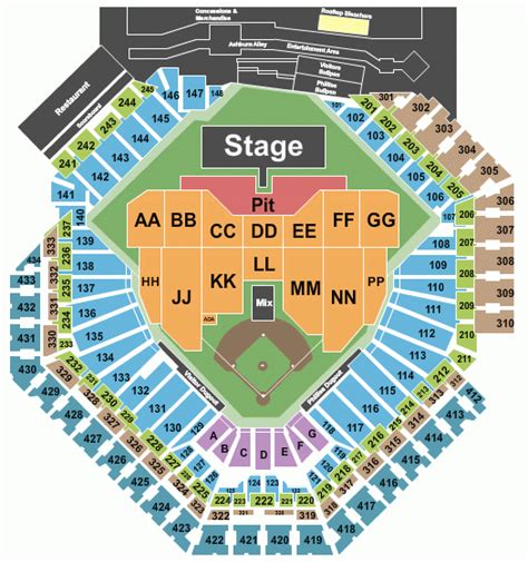 Suntrust Park Seating Chart Concert | Awesome Home