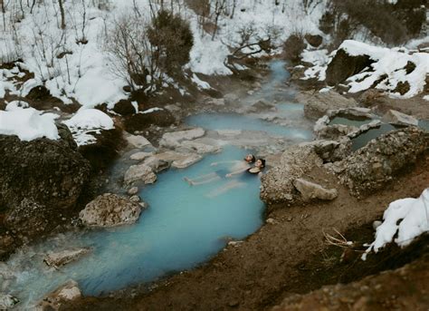 Icy Hot: An Intimate Anniversary Session at the Blue Hot Springs in ...