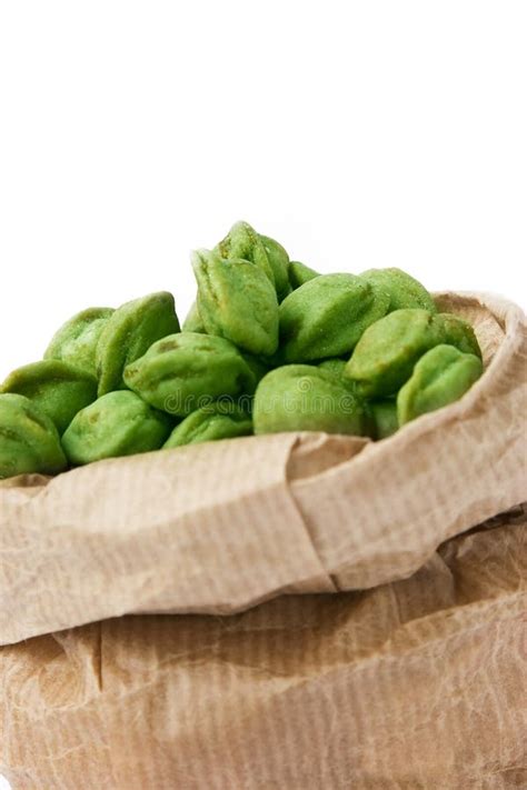 Wasabi Nuts stock photo. Image of asia, nuts, paper, paperbox - 6117246