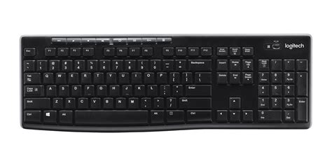 LOGITECH K270 FULL SIZE WIRELESS KEYBOARD – BLACK – DFESTORE