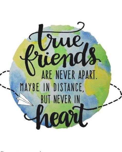 Long Distance Friend Gift Moving Away Gift Friendship Quotes Prints ...