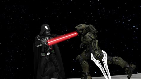 Darth Vader battle Master Chief by kongzillarex619 on DeviantArt