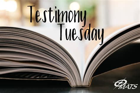 From Desperation to Celebration - Testimony Tuesday