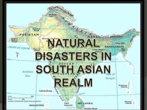 Natural Disasters In South Asia