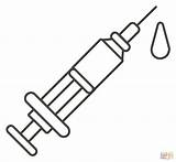 Needle Coloring Page sketch template