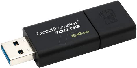 DT100G3 - 64GB: USB DataTraveler 100 G3, USB 3.0 stick, 64Â GB at ...