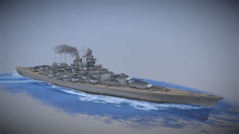 Tirpitz - Buy Royalty Free 3D model by ThomasBeerens [efacd41] - Sketchfab Store