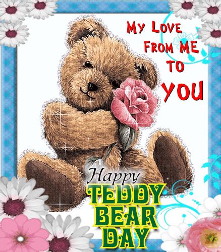 My Cute Teddy Bear Day Ecard. Free Teddy Bear Day eCards, Greeting Cards | 123 Greetings