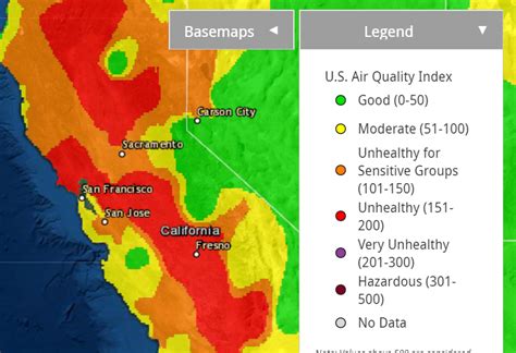California Smoke is Trapped Causing Unhealthy Air. - Blog.WeatherFlow.com