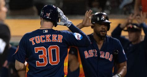 Kyle Tucker's Three Home Runs Lead Astros to 6-4 Win Over A's, Boosts Position in AL West ...