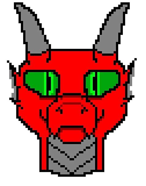 "Pixel dragon ^.=.^" by BassDragon09 | Redbubble