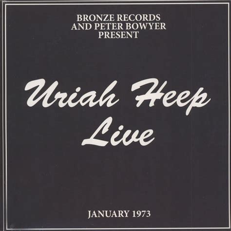 Uriah Heep – Uriah Heep Live (2015, 180 Gram, Vinyl) - Discogs