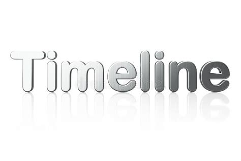 Timeline Concept: 3d Word Timeline Stock Photo - Image of image0515, isolated: 25963916