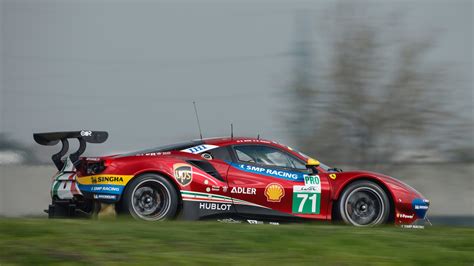 Ferrari 488 GTE Evo debuts at Fiorano, aiming for victory at Le Mans