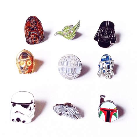 Vintage Star Wars Pins | Enamel pins, Denim pins, Star wars merchandise