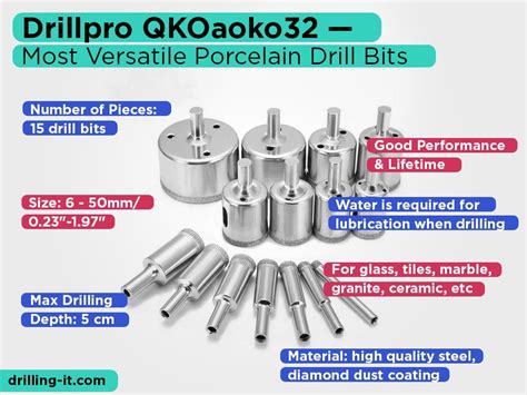 Best Drill Bits for Porcelain Tile and How To Drill Through