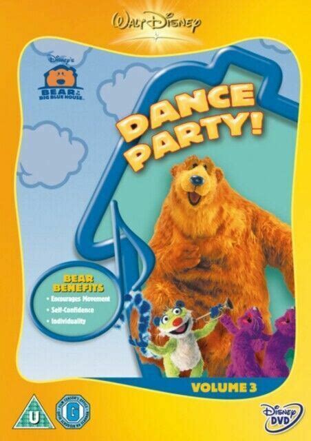 Bear In The Big Blue House - Dance Party (DVD, 2005) for sale online | eBay