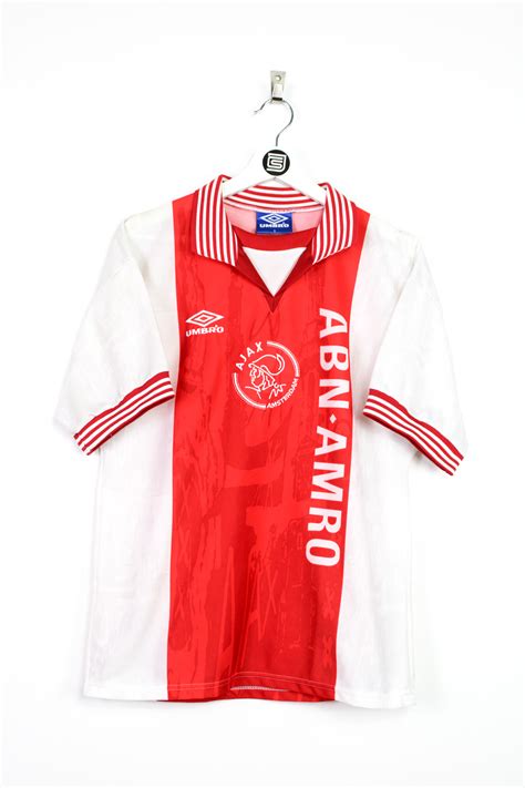 1996-97 Ajax Amsterdam home jersey - S • RB - Classic Soccer Jerseys