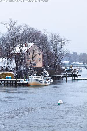 Eric Gendron Photography | Maine | Kittery Foreside Winter Scene