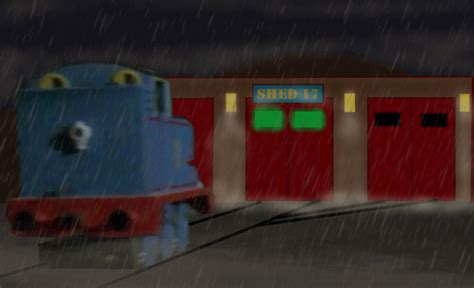 Thomas Enters Shed 17 by EdwardRBLX23 on DeviantArt