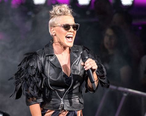 Pink - Performs live at Henry Maier Festival Park in Milwaukee 07/02 ...