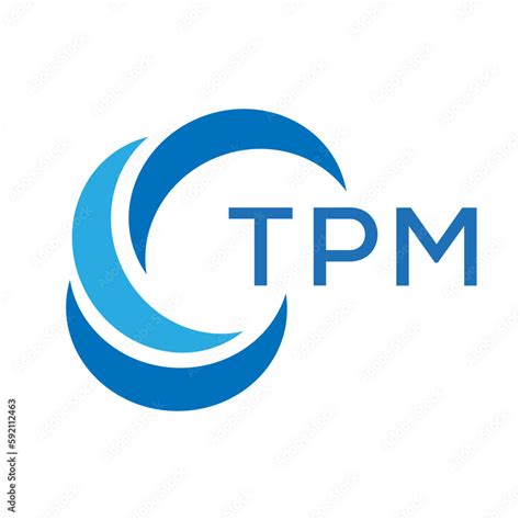 TPM Letter logo design template vector. TPM Business abstract ...