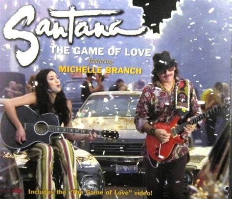 Santana Featuring Michelle Branch - The Game Of Love (2002, CD) | Discogs