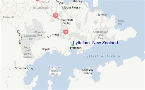 Lyttelton, New Zealand Tide Station Location Guide