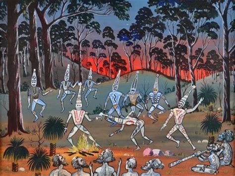 Revel Cooper | Aboriginal Corroboree among the Gums | MutualArt