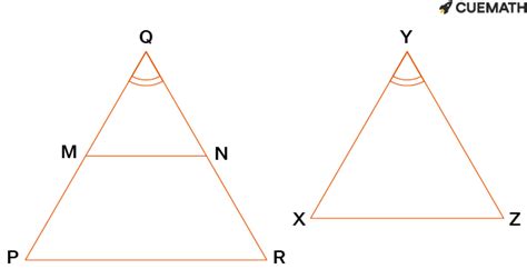 To prove that the triangles are similar by the SAS similarity theorem ...