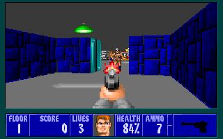 Wolfenstein 3D game at DOSGames.com