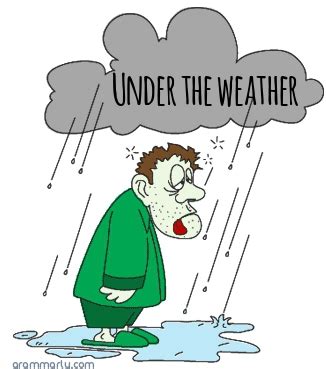 Idiom of the Week – Under the Weather