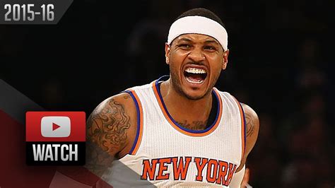 Carmelo Anthony Full Highlights vs Nets (2015.12.04) - 28 Pts - YouTube