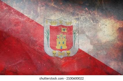 Top View Flag Tlaxcala Mexico Retro Stock Illustration 2100600022 ...