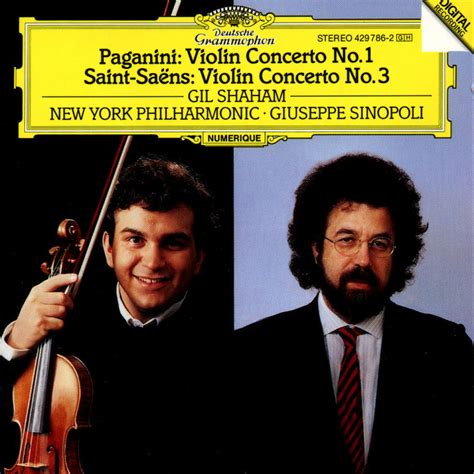 Product Family | VIOLIN CONCERTOS / PAGANINI, SAINT-SAËNS / SHAHAM