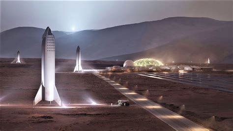 SpaceX gives us a glimpse of its Mars base vision | Engadget