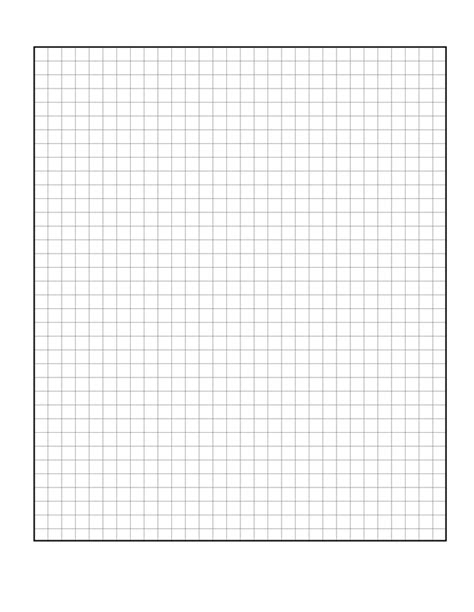 Printable Graph Paper Full Page | Graph Paper Print