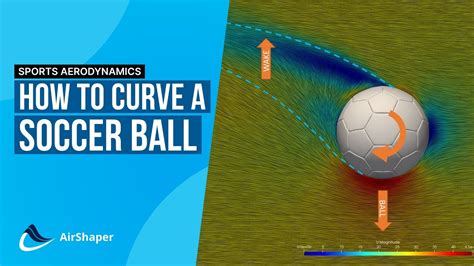 Soccer aerodynamics - How to curve a ball - YouTube