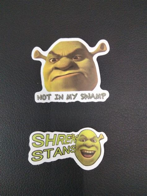 Shrek Stickers, Hobbies & Toys, Memorabilia & Collectibles, Stamps ...