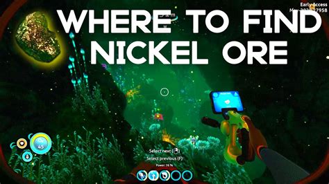 Nickel ore subnautica below zero - backupholden