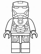 Calm Iron Man Lego Avengers sketch template