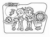 Rusty Rivets Coloring Game At Gayla Wilson Blog sketch template