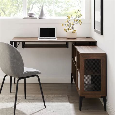 Wood Office Desk, Home Office Space, Small Office, Home Office Desks ...