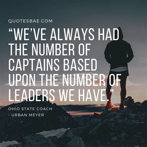 30+ Best Urban Meyer Quotes That Inspire You | QuotesBae