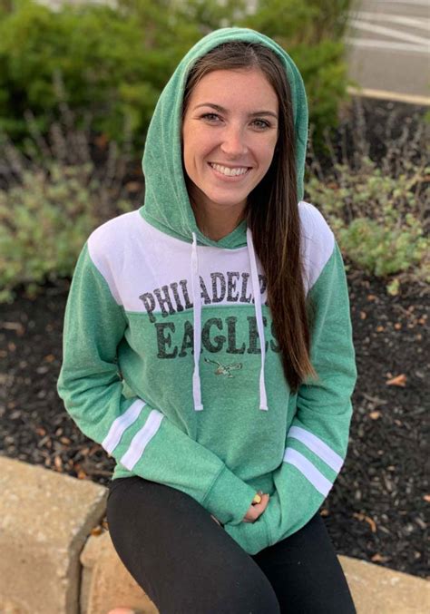 Philadelphia Eagles Womens Tri Blend Hoodie - Kelly Green | Philadelphia eagles hoodie ...