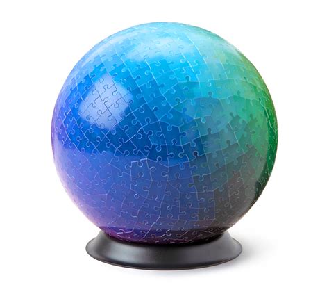 This Sphere Shaped Gradient Puzzle Contains 540 Different Colors